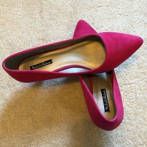 Fuchsia Kitten Heels